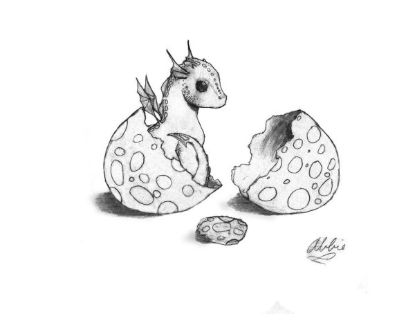 Раскраски драконы милые