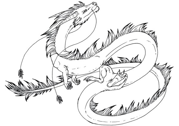 Раскраски разрушитель дракон (42 фото)