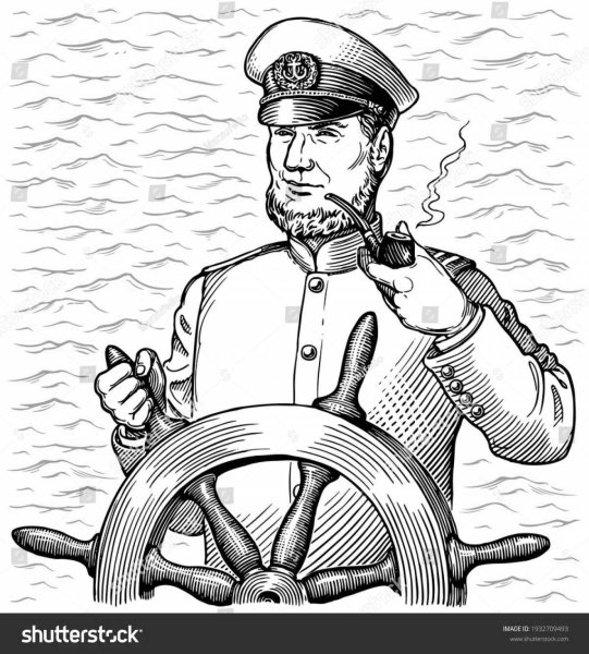 Моряк раскраска для детей