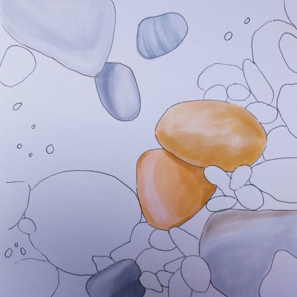 Раскраски морских камешек (45 фото)