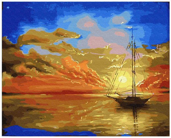 Живопись на холсте море