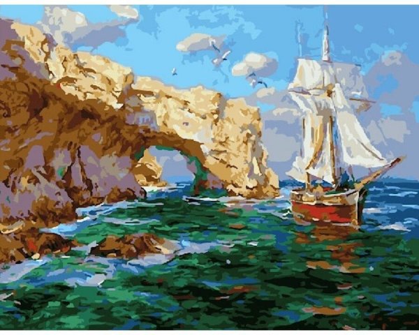 Сергей Свиридов художник море корабль