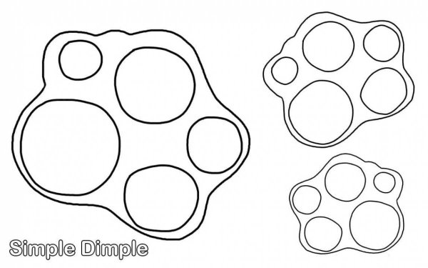 Раскраска Симпл Димпл
