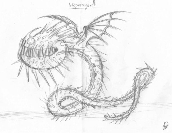 Рисунки карандашом прикольные драконы