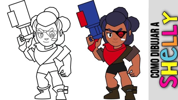 Brawl Stars Леон и Шелли