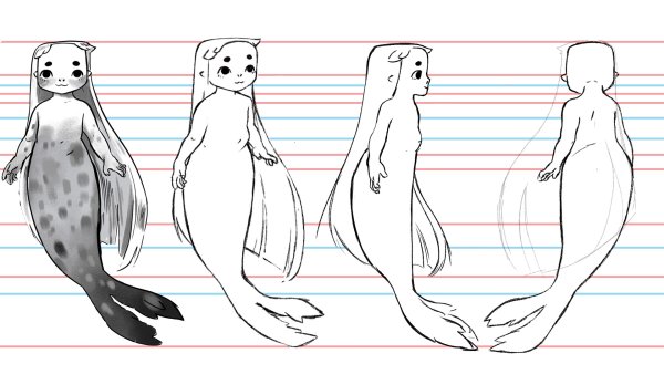 Шелки люди тюлени