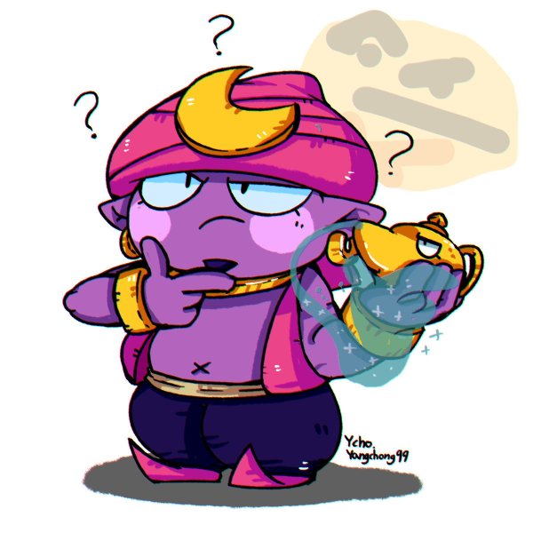 Brawl Stars Джин арт