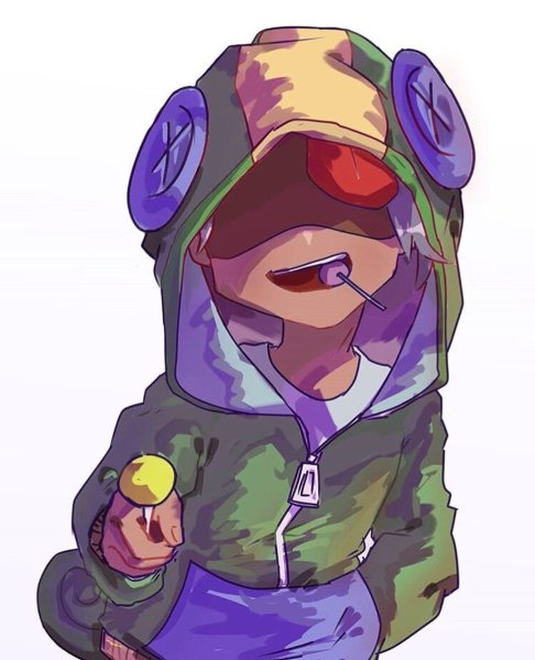 Леон из Brawl Stars аниме