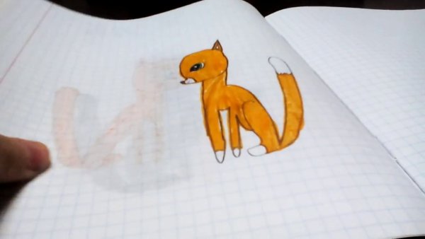 Нарисовать карандашом кота Симбу