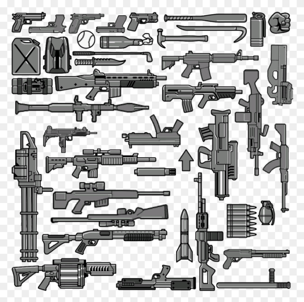 GTA 5 icons Weapons