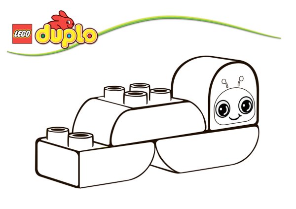 Раскраска LEGO Duplo