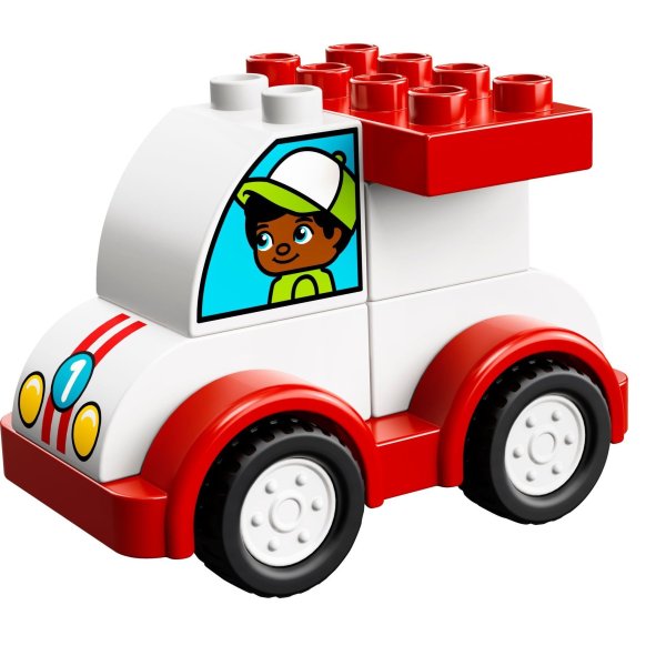 Конструктор LEGO Duplo 10860 мой первый гоночный автомобиль