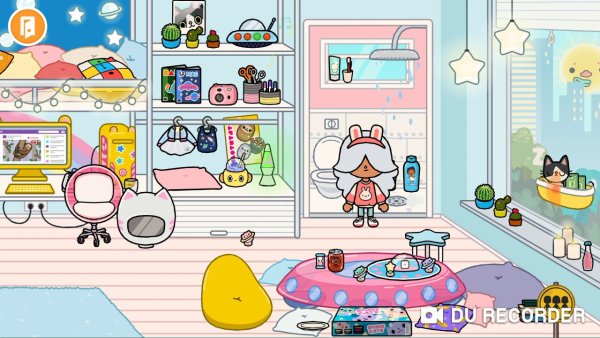 Toca World Эстетика комната