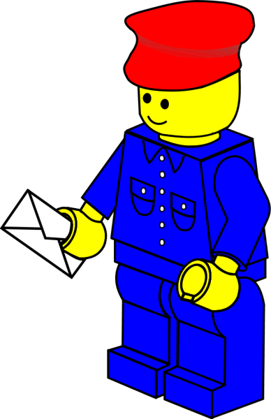 LEGO City почтальон