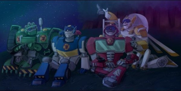 Transformers Rescue bots Heatwave x Blades