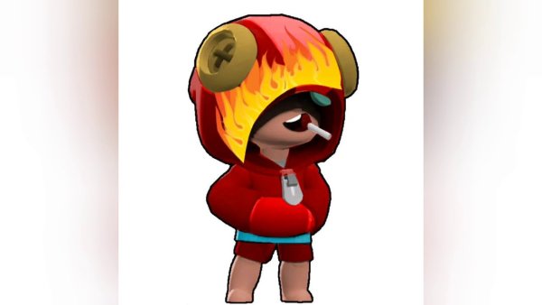 Огненный Леон из Brawl Stars
