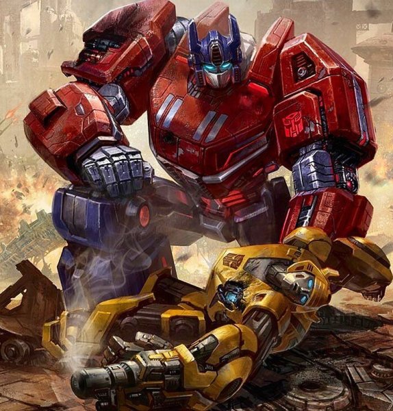 Transformers.Fall of Cybertron Оптимус
