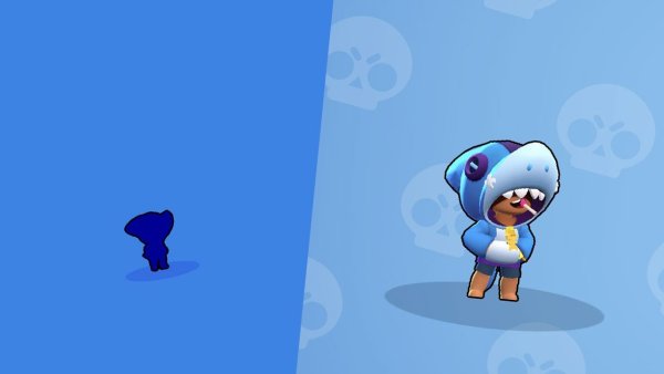 Brawl Stars Леон акула