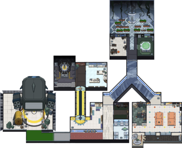 Карта Mira hq among us
