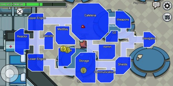 Карта игры among us