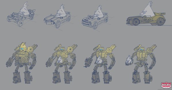 Angry Birds Transformers Бамблби