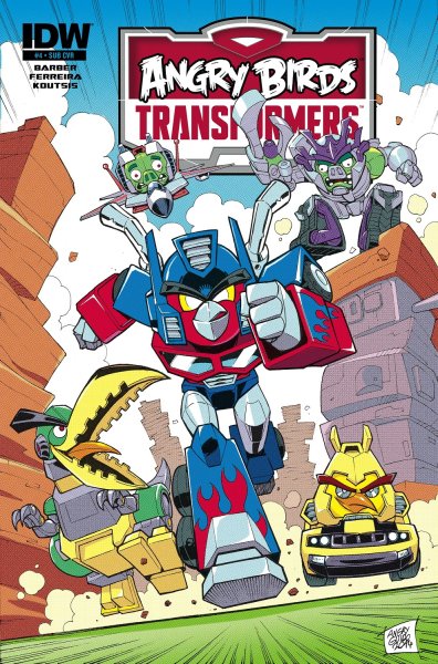 Angry Birds Transformers IDW