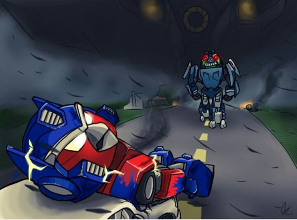 Angry Birds Transformers Оптимус Прайм