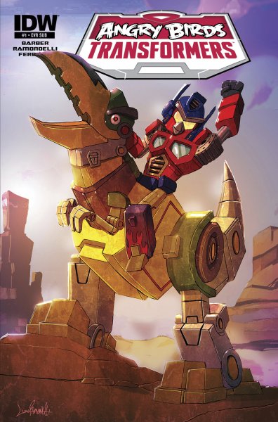 Оптимус Максимус Angry Birds Transformers