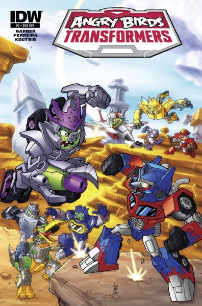 Angry Birds Transformers IDW