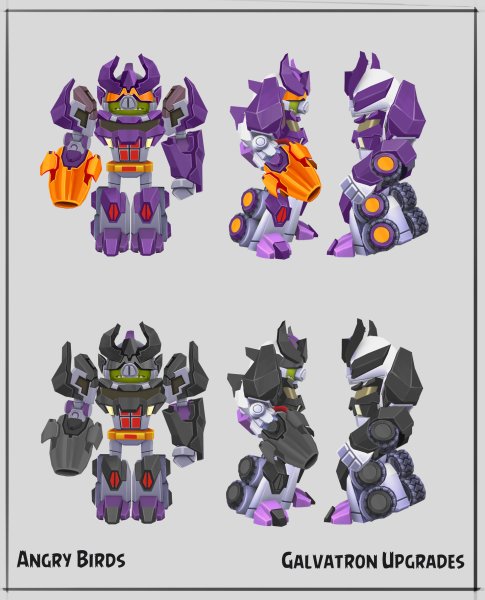 Angry Birds Transformers Гальватрон
