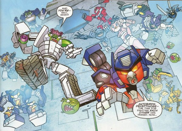 Angry Birds Transformers IDW