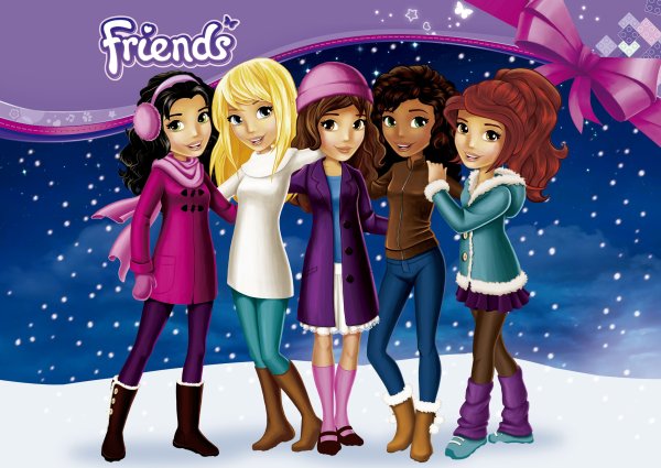 LEGO friends подружки из Хартлейк Сити