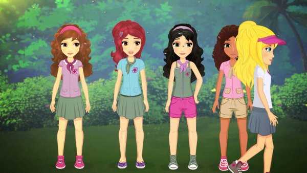 LEGO friends подружки из Хартлейк Сити
