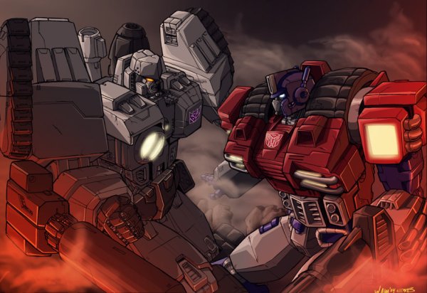 Transformers g1 Optimus Prime Megatron
