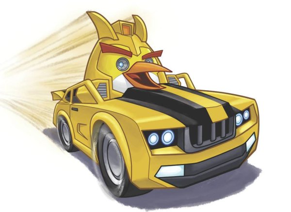 Angry Birds Transformers Бамблби