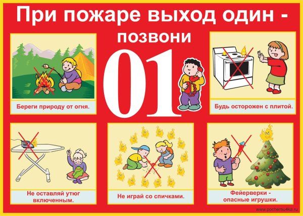 Пожарная безопсностьдля детей