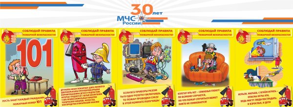 Плакат пожарная безопасность для детей