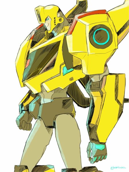 Transformers Robots in Disguise Bumblebee Art