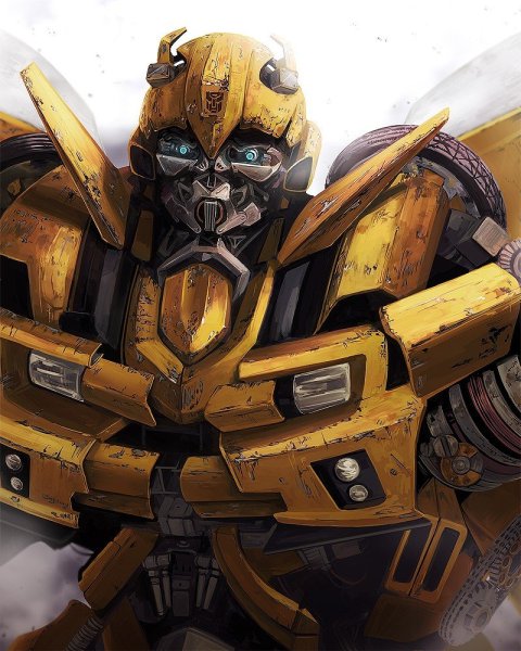 Transformers Бамблби Bumblebee Art