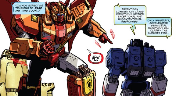 Sentinel Prime трансформер IDW