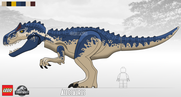 LEGO Jurassic World Allosaurus