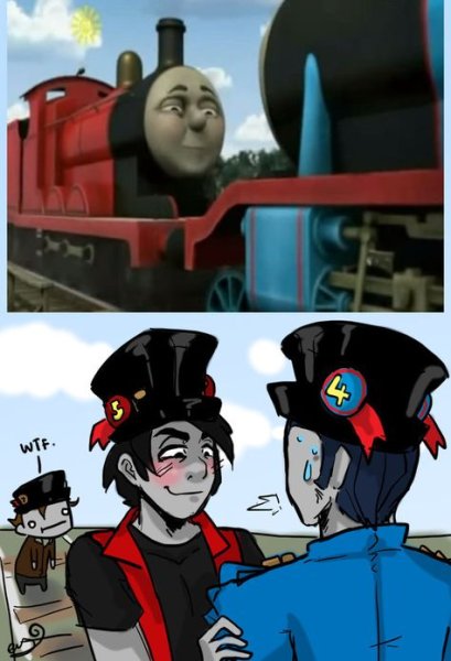 Thomas and friends хуманизация