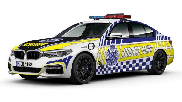 BMW 530d m Полицейская