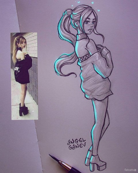 Идеи для рисунков людей
