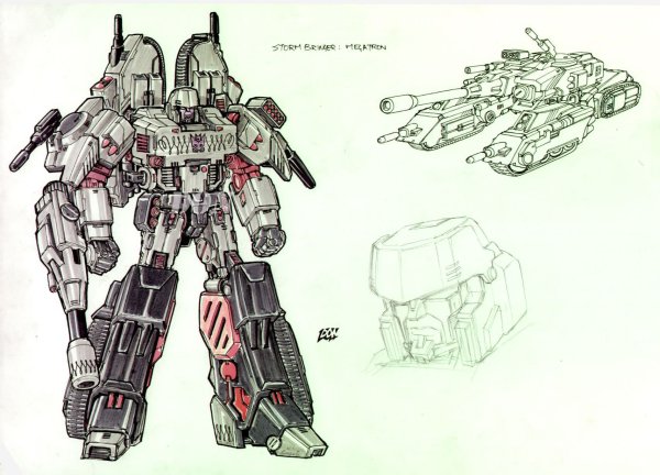 Мегатрон g1 карандаш