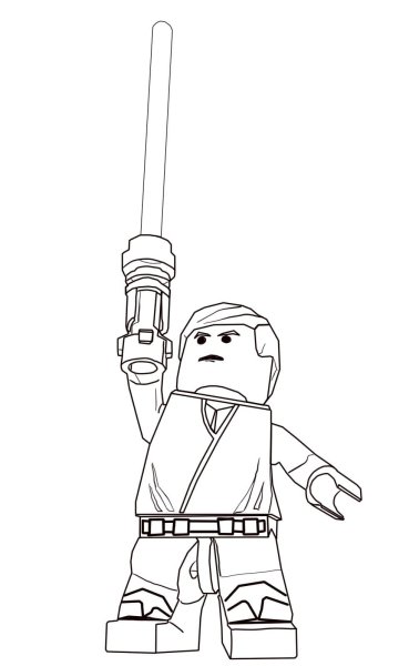 Раскраски LEGO Star Wars