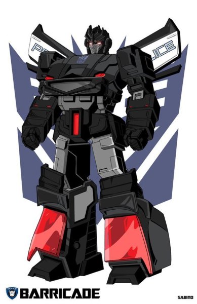 Баррикейд трансформеры g1