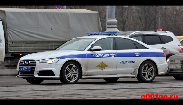 Audi a6 полиция