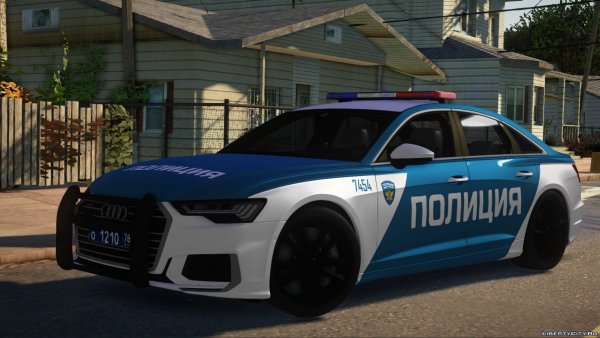 Ауди а6 Питер полиция