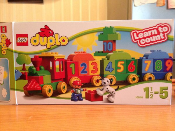 LEGO Duplo паровозик